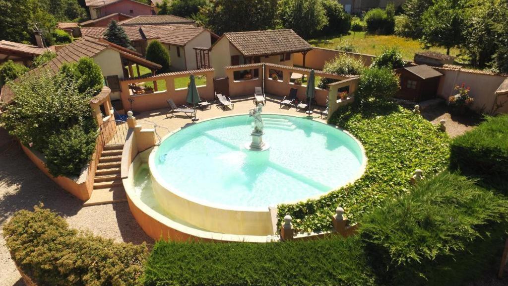 Les Jardins Du Castel Gites Annick Et Jean Paul Saint-Georges-d'Esperanche Bagian luar foto